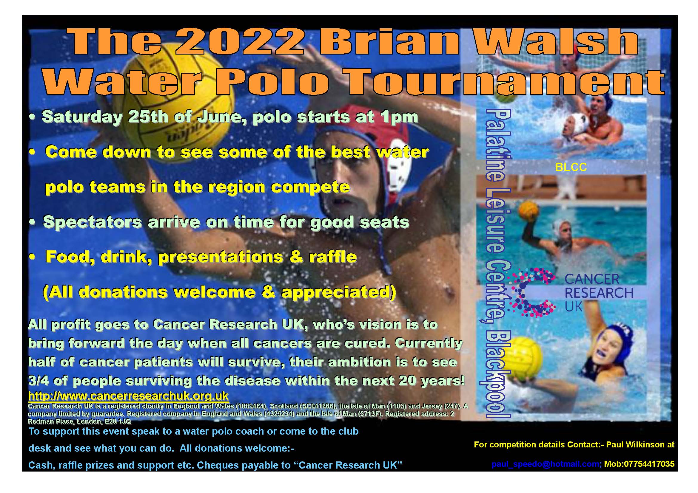 Brian Wlsh Waterpolo TournamentLogo